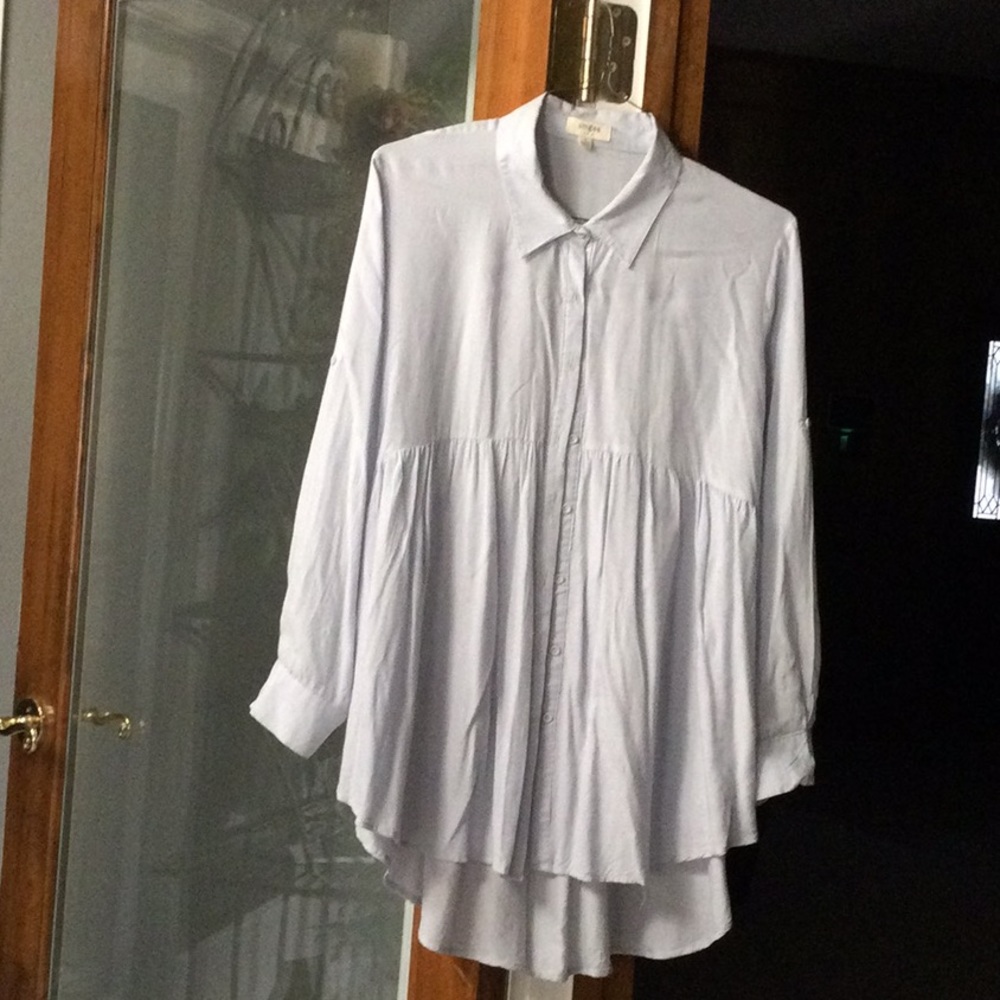 Umgee high low blouse